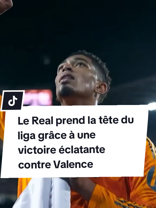 🚨 INCROYABLE ! À 10 contre 11, le Real Madrid s'impose 2-1 face à Valence grâce à des buts de Modric et Bellingham à la 85ème et 96ème minute ! 👏😍🇭 Bravo au Real qui prend la tête de la Liga 🤍🇪🇸 #halamadrid #realmadridfc #madridista #laliga #judebellingham #bellingham #modric #footballtiktok #skillfootball 