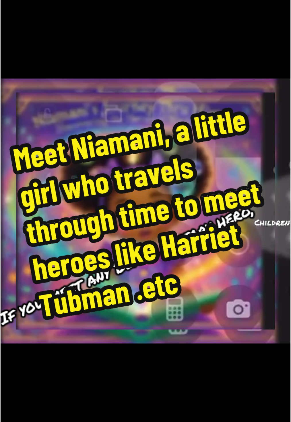 Meet Niamani, a little girl who travels through time to meet heroes like Harriet Tubman and Mae Jemison. This magical book inspires kids to dream big! Ready to take a migical journey through his story? Click the link in my bio. #ABlackHistoryForKids  #childrensbooks  #dreambig  #representationmatters  #NiamanisJourney  #booksforkids #newbook 