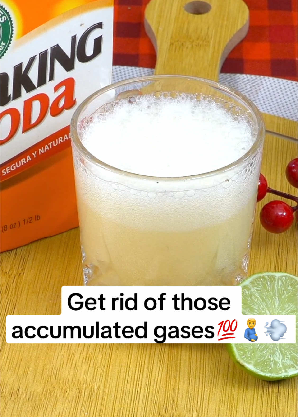 Get rid of those accumulated gases💯🫃💨 #gases #tea #lemon #bakingsoda #naturalremedy #remedy #EasyRecipe #homemade #healthy 