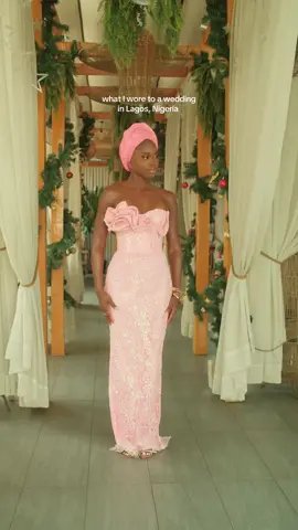 Skipped a few chapters but in Lagos and who would say no to a wedding invite #lagos #yorubawedding #nigerianwedding 