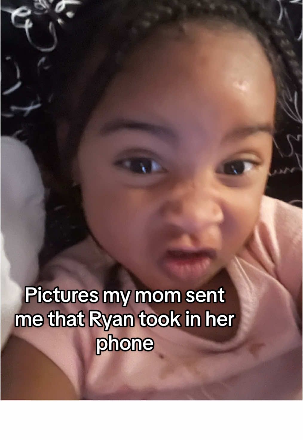 SMH! One thing she gone do is get in somebody phone 😭 My baby LOVESSSS the camera! Subscribe to our YouTube channel while you’re here !  YouTube: @tekab0  #fyp #ryan #smh #why 