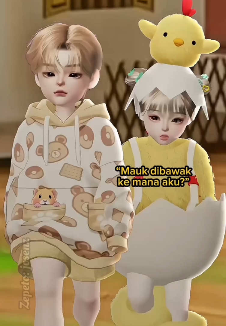 Ocil pipis aja masih belum lurus, udah sok2an mau ngajarin dde Owy arti kehidupan 😂 @ZEPETO Official  [Btw lupa pasang gigi Ocil, jadinya Ocilnya ompong. Baru sadar pas videonya udah jadi.] Sound : paliso palisoe on Youtube #zepeto #zepetopov #pov #zepetoindonesia #zepetotrend #zepetobaby #josenz #prisonz 