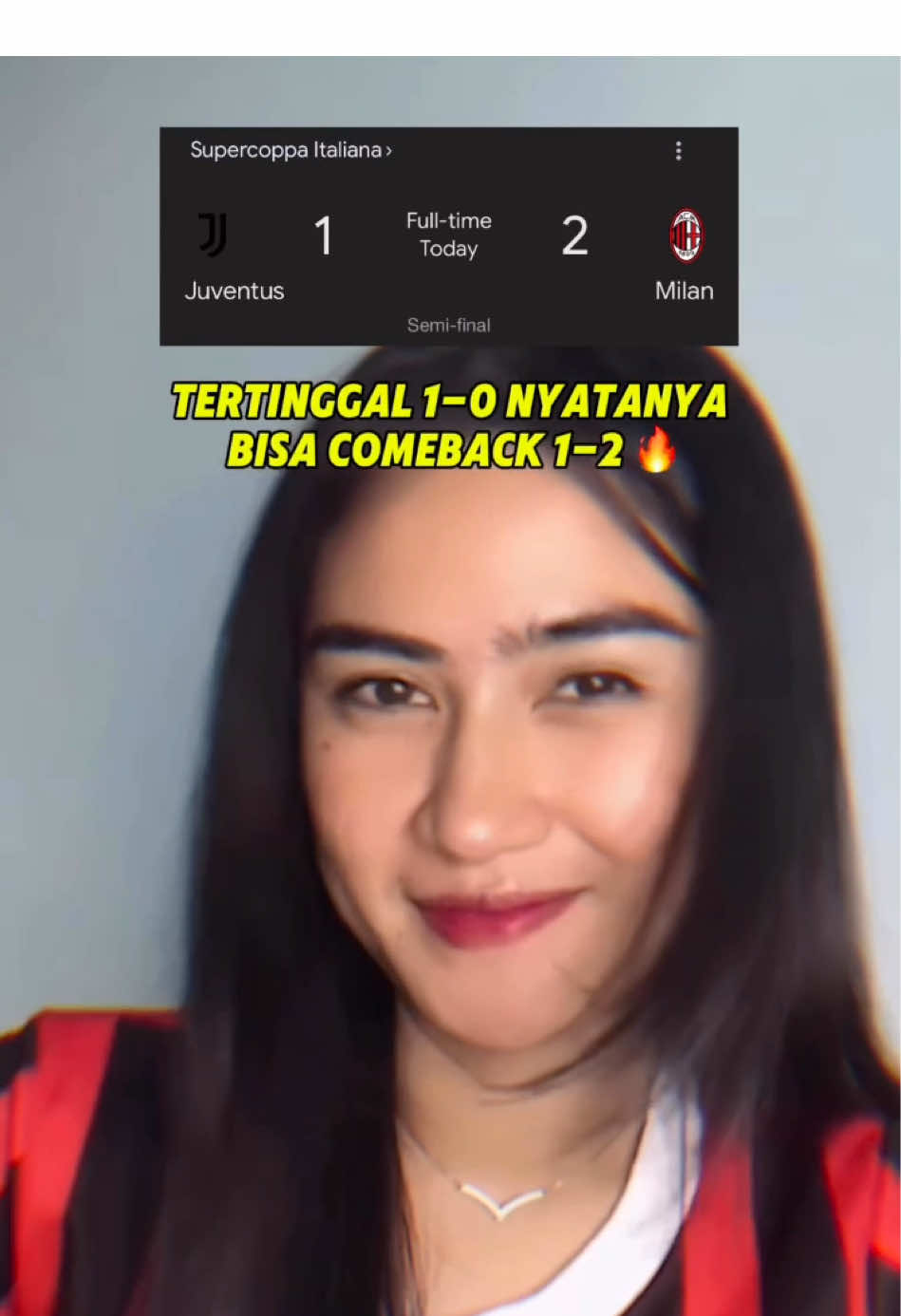 NEXT DERBY DELLA MADONNINA di FINAL SUPERCOPPA ITALY 🔥 smoga Derby besok, milan win 🙌🏼 tolong patahkan dejavu kita ya coach conceicao 😭😂 #forzamilan #sempremilan