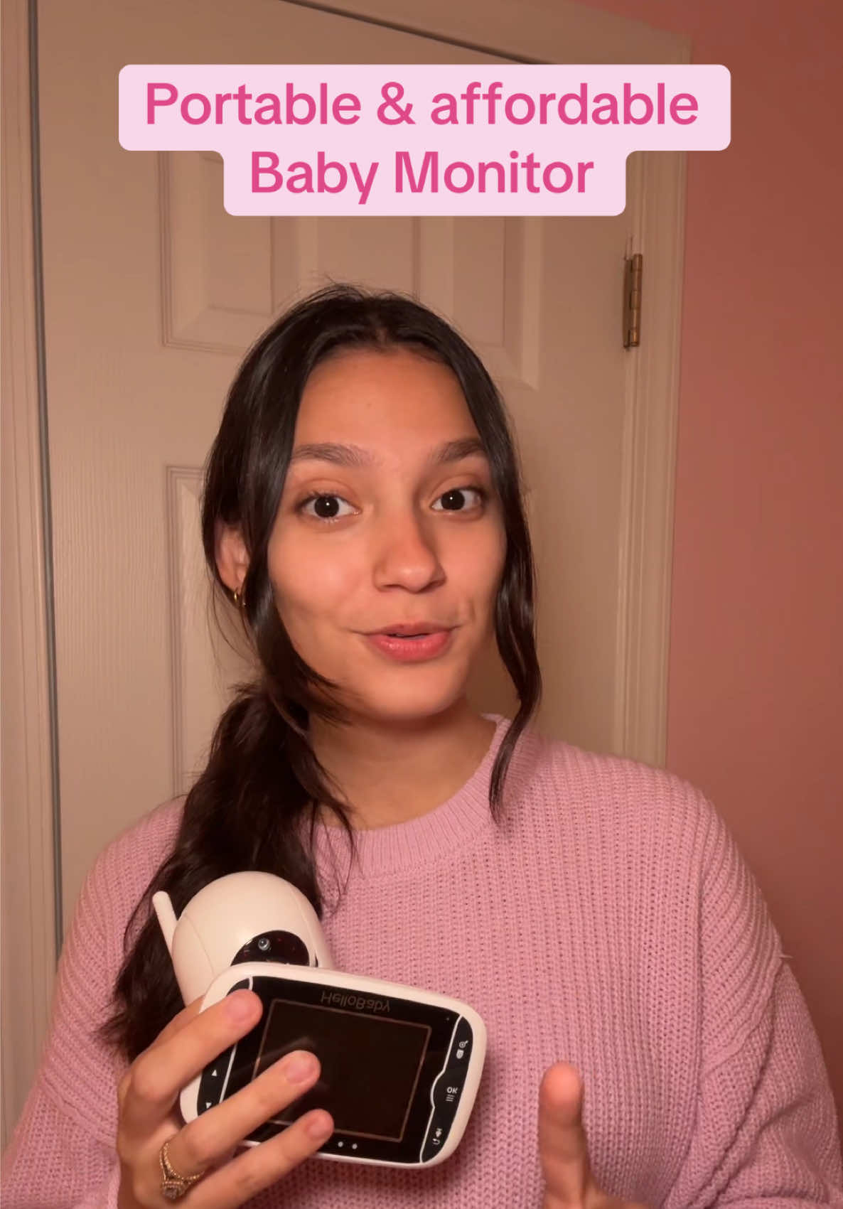This baby monitor is so amazing and compact for travel and it is SO affordable! Love it🫶🏻 #ftm #babiesoftiktok #babymonitor #hellobaby #babymusthaves #babymusthaveproducts #babymusthaveitems #ttshop #ttshopfinds #babytravel #traveling #travelingbaby #newparents 