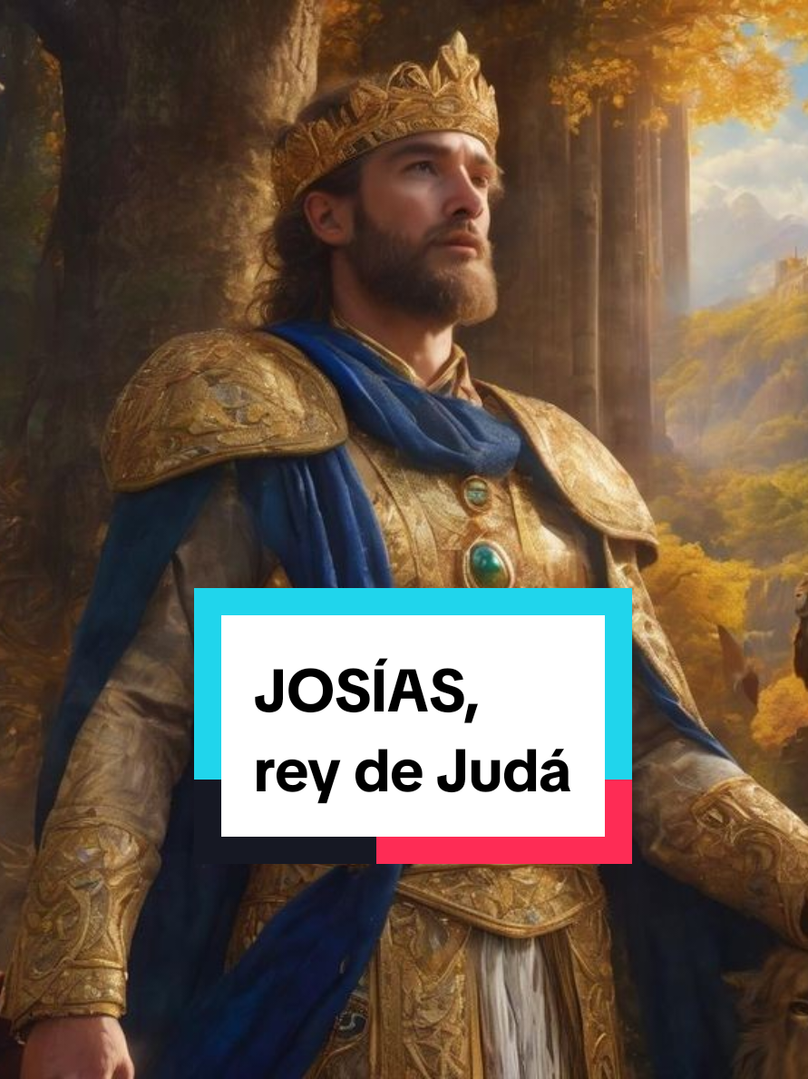 La historia de Josías, rey de Judá. ✨ #videoscristianos #palabradedios #parati #viralreels #reyjosias #biblia #historiasbiblicas #fypシ゚ 