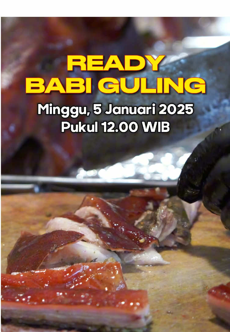 Yang ditunggu ada lagi! Babi Guling bisa dinikmati pada hari Jumat, 5 Januari 2025 mulai pukul 12:00 WIB menu spesial ini wajib dicoba. Yuk segera reservasi agar kalian tidak melewatkan menu spesial ini, untuk reservasi langsung saja klik Link di Bio. kami tunggu kedatanganya.... #waroengbatman #bigul #babiguling #makanviral #lapomodern #lapobatak #makananbali #balifoodie #kulinerbali #menuspesial #rekomendasimakansiang #restokeluarga #pork #kulinerdewata #babipanggang #kulinermanado #menuandalan #limited #makanviral #makanbersama #kulinerjaksel #jakselpride #makankenyang #rekomendasiresto #makandimana 