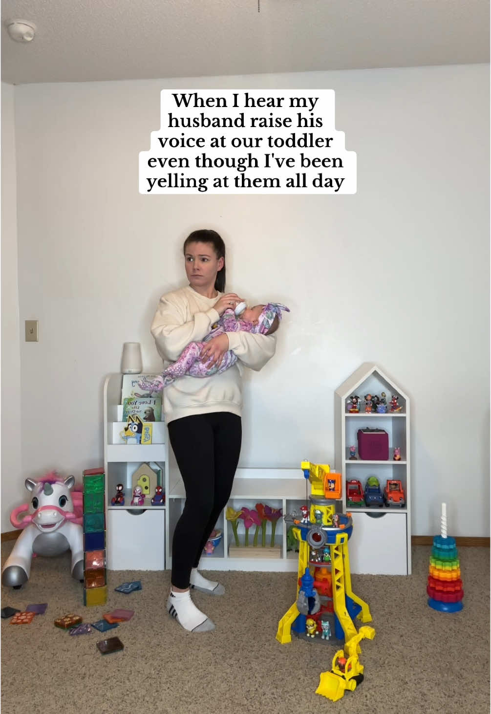 Sir, don't raise your voice at my baby #MomsofTikTok #momtok #momhumor #momlife #motherhoodunplugged #momsbelike #momcontent #momedy #parentsoftiktok #toddlermom #sahm #moms #relatablemom