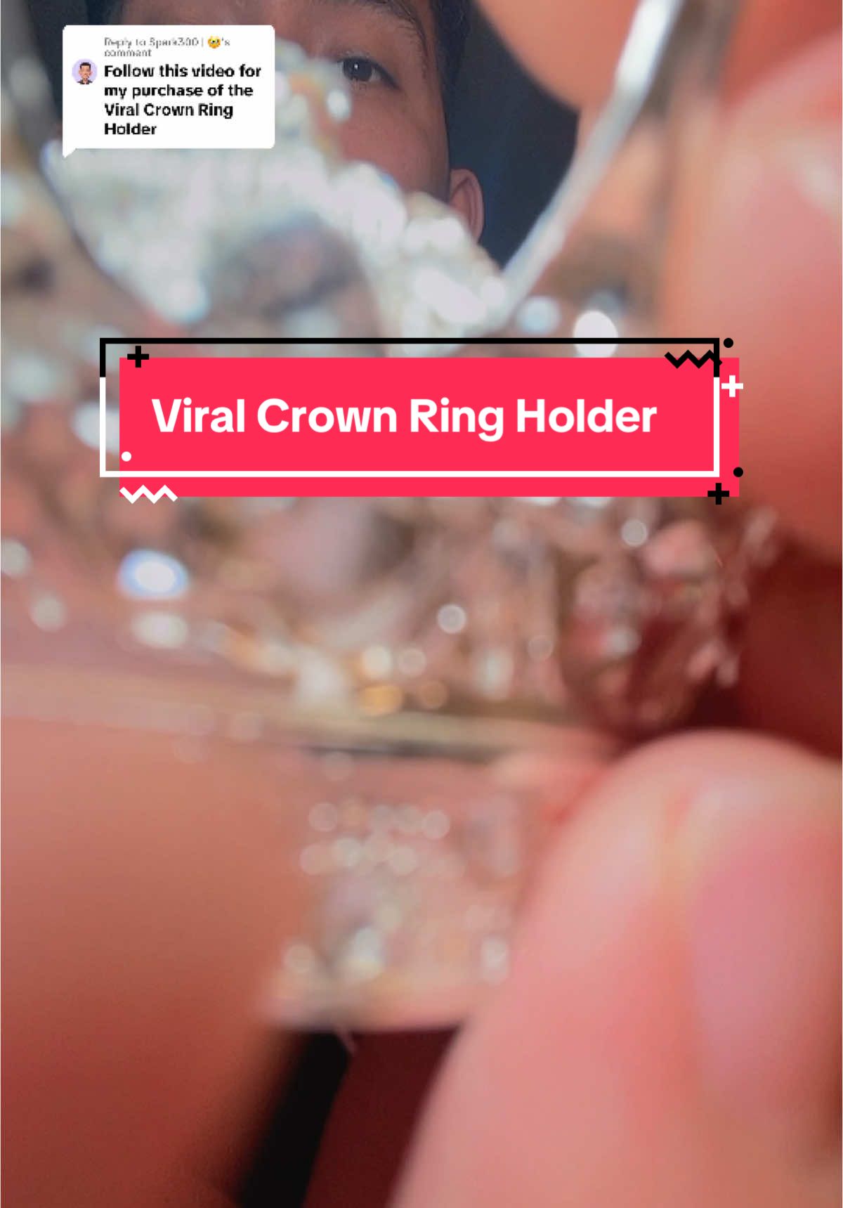 Replying to @Spark300 | 🥹 Viral Crown Ring Holder #littlecrown #ringholder #popular #hobbylobby #latino Search • how to open the crown ring holder