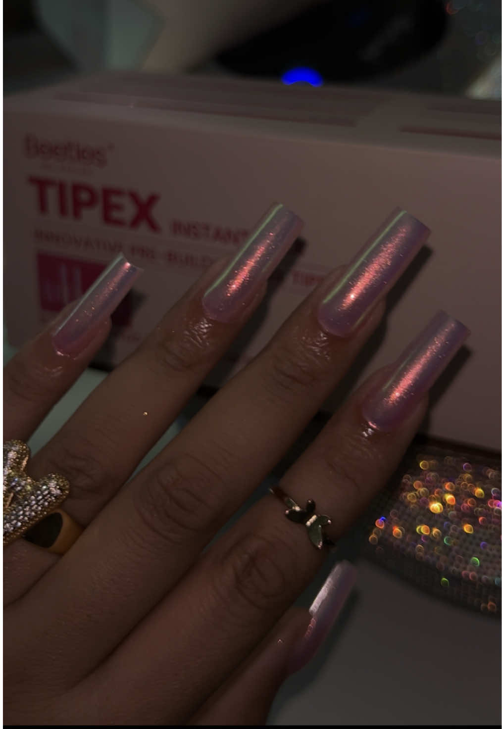 Too easyyy!!! 💲18 @BeetlesGelPolish #diynailscheck #tipex #nails #diynailsathome ##nailtrends #nailinspo #beginnernails #TikTokShop #gelxtutorial #gelxnails 