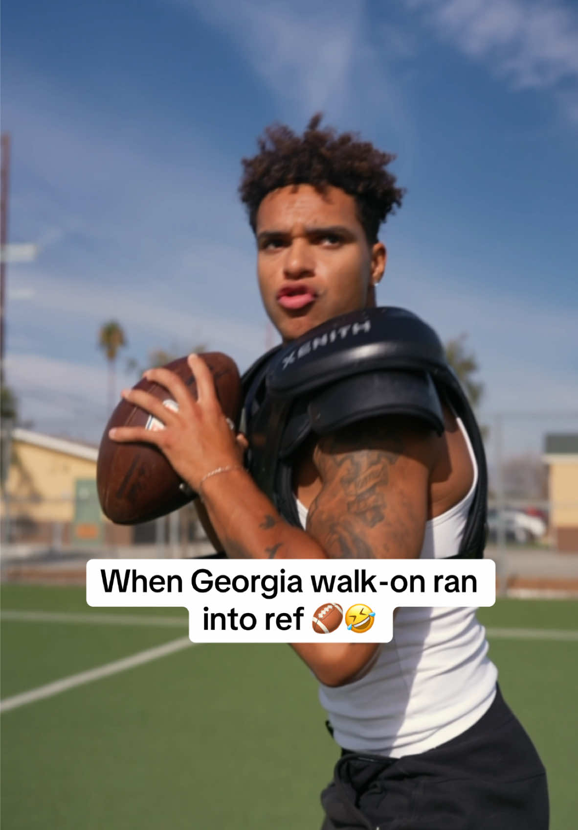 Transfer portal his best friend 🤣 #CollegeFootball #georgiafootball #footballtiktok #americanfootball #oglightskins #ncaafootball