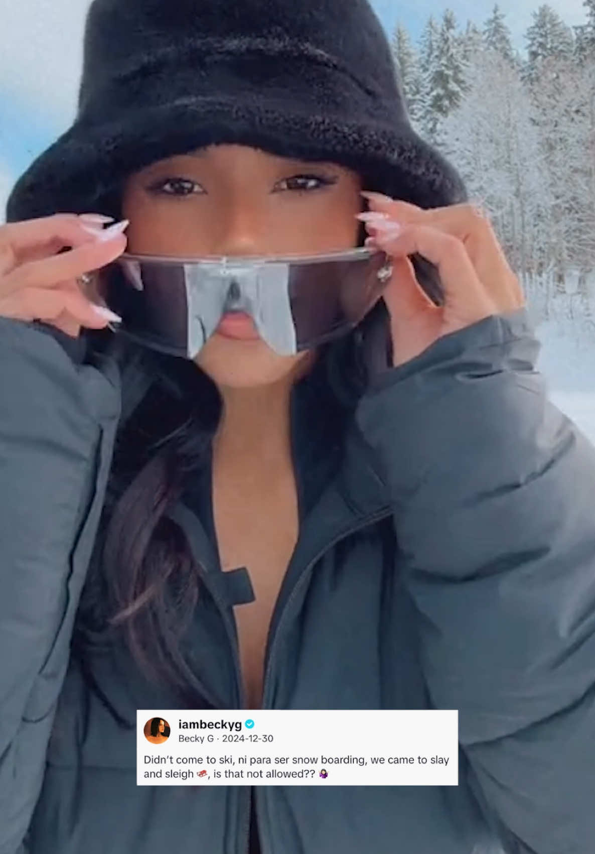 *𝑆𝑙𝑎𝑚𝑠 𝑙𝑎𝑝𝑡𝑜𝑝 𝑠ℎ𝑢𝑡 '𝑡𝑖𝑙 𝑀𝑜𝑛𝑑𝑎𝑦* 💋❄️🛷🩵 (credit: tiktok @Becky G) #beckyg #beckygedits #2025vibes #glowupyear