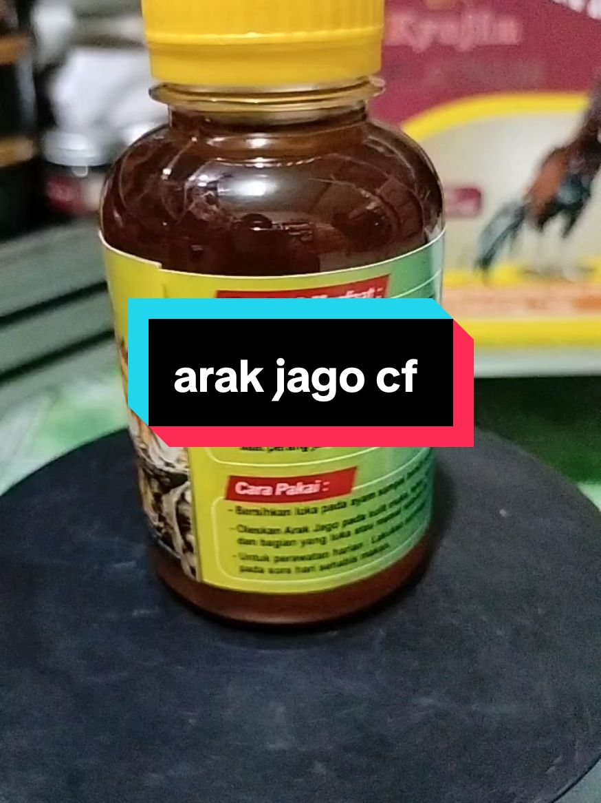 Arak jago cf buat merelaksasi otot ayam 