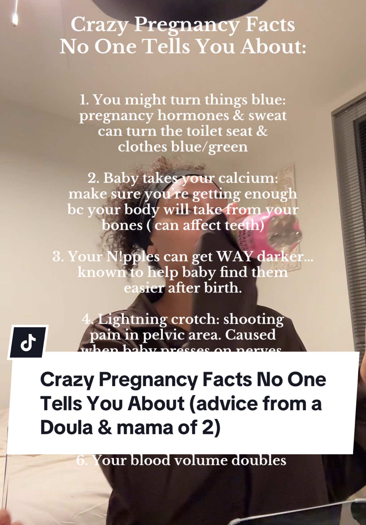 Pregnancy facts no one tells you about… #firsttimemom #pregnanttiktok #pregnancy #pregnant 
