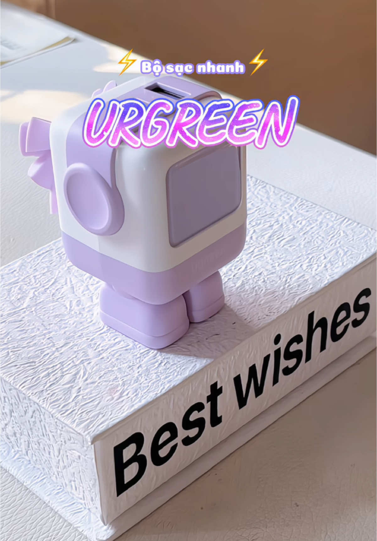 Vừa cute vừa sạc được nhiều máy cùng lúc 🥰#ugreen #dientu #cusacnhanh #sacnhanh65w #fyp #viral #xuhuong #muataitiktokshop #foryoupage #samtetbaovui #cusacdanang #review #unboxing #hoang_anh166  