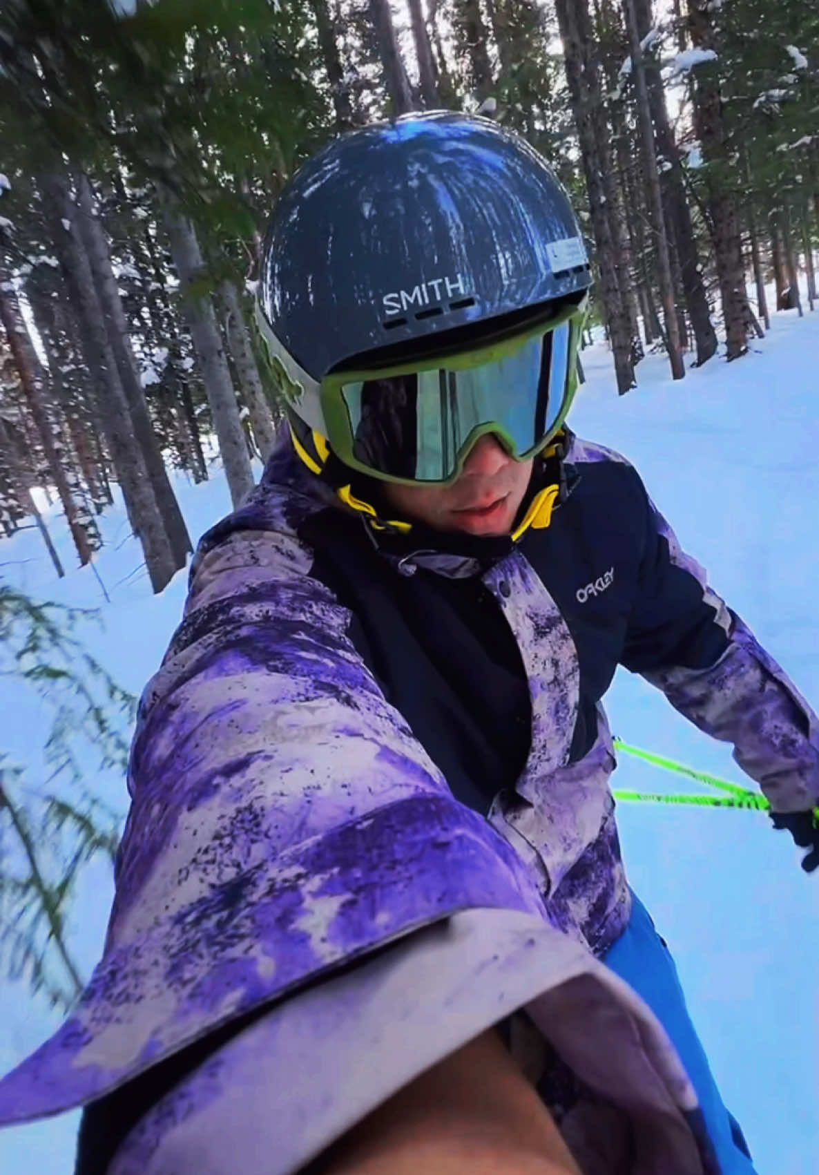 A menos 18 grados skiando en Vail ⛷️❄️ #parati #fyp #mexico 