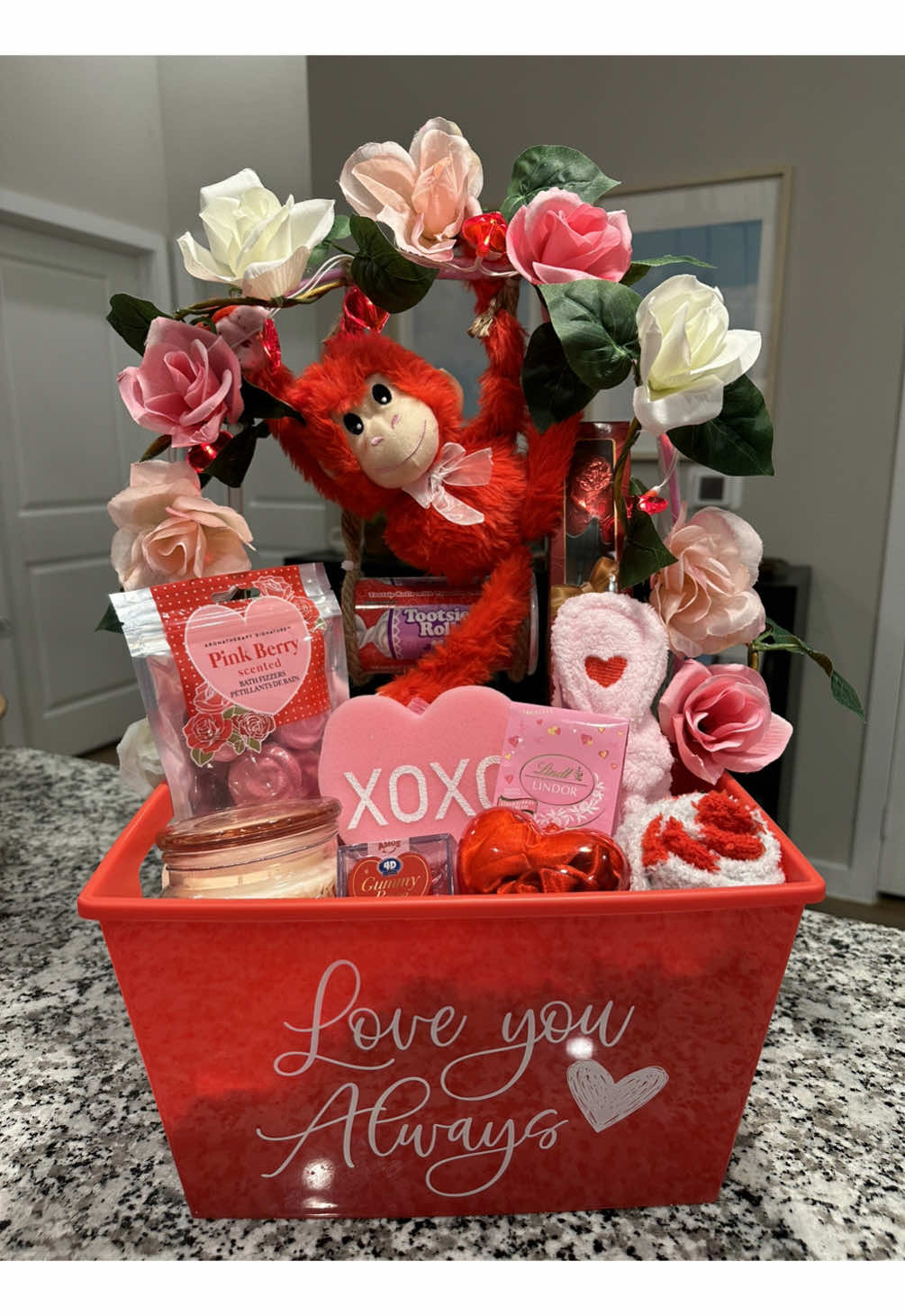 🙊VALENTINE FOR HER🌹 Everything show  is from @Dollar Tree and as always completely customizable. What do you think?!  #fyp #foryou #creatorsearchinsights #valentinegift #valentinegiftideas #ValentinesDay #giftidea #giftbasket #DIY #dollartree #dollartreefinds #Love #girlfriendgift #budgetfriendly #budgetgiftideas #accessibility 