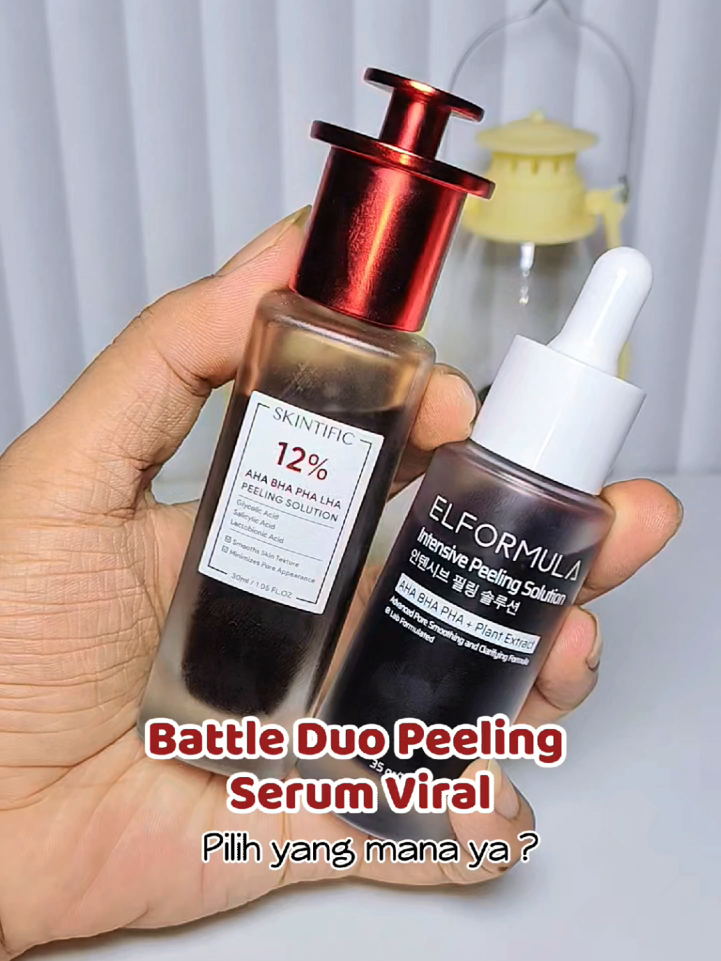 Membalas @jaza171 Maksudnya bingung milih antara elformula sama skintific ya kk? tonton sampai habis ya, biar gak bingung lagi mau pilih yg mana 🥰❤ #peelingsolution #skintific #elformula #peelingserum #exfoliate #skincareroutine #semaraktahunbaru2025 