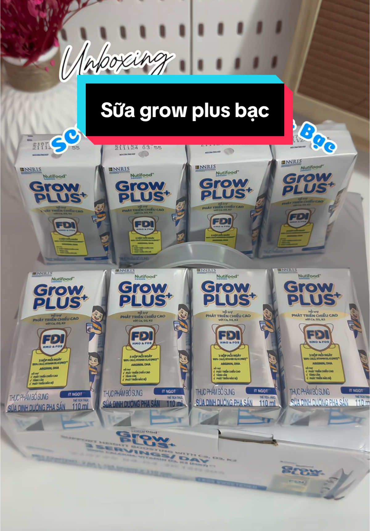 Unboxing sữa growplus bạc , có mẹ nào cũng cho bé uống sữa này không #growplusbac #growplus #suaphasan #unboxingvideo #mebesua0709 
