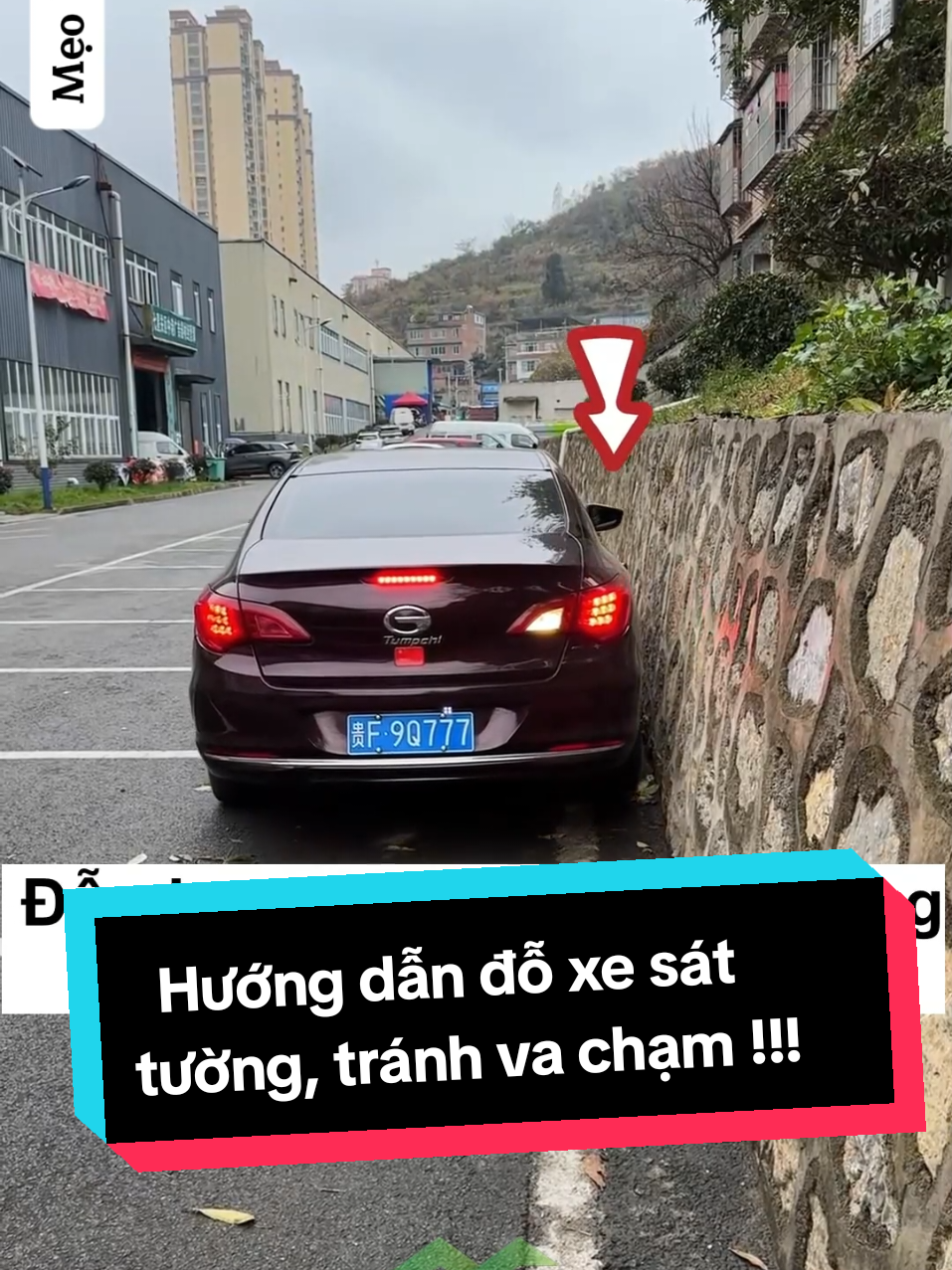 Hướng dẫn đỗ xe sát tường, tránh va chạm #sanphamtienich247 #laixeantoan #daylaixe #hoclaixe #hoclaixeoto #daylaixeoto 