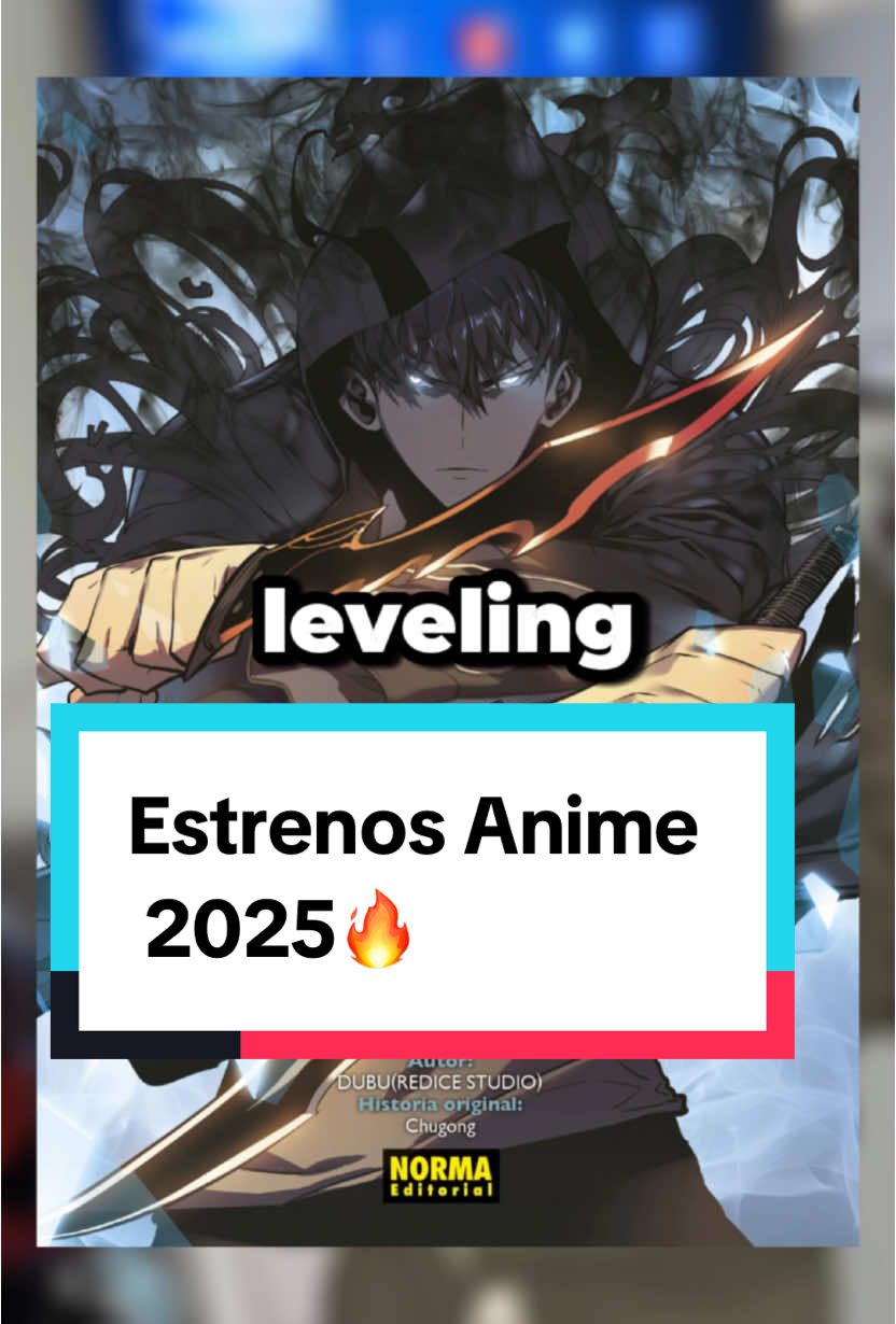 Estrenos anime 2025 🔥 #mejoresanimes #estrenos2025 #sololeveling #dandadan #animes2025 