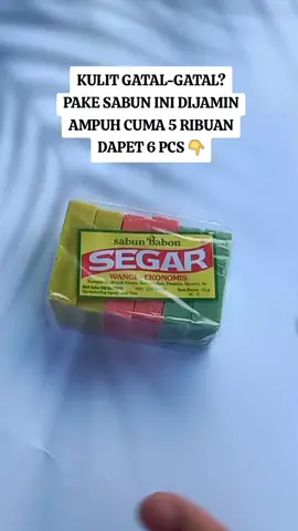 SABUN GATAL-GATAL 5 RIBUAN DOANG #sabunbabon #sabungatal #sabunkulit #sabunantiseptik #sabunsegar #sabunwarnawarni #sabunbatang #sabunantigatal 