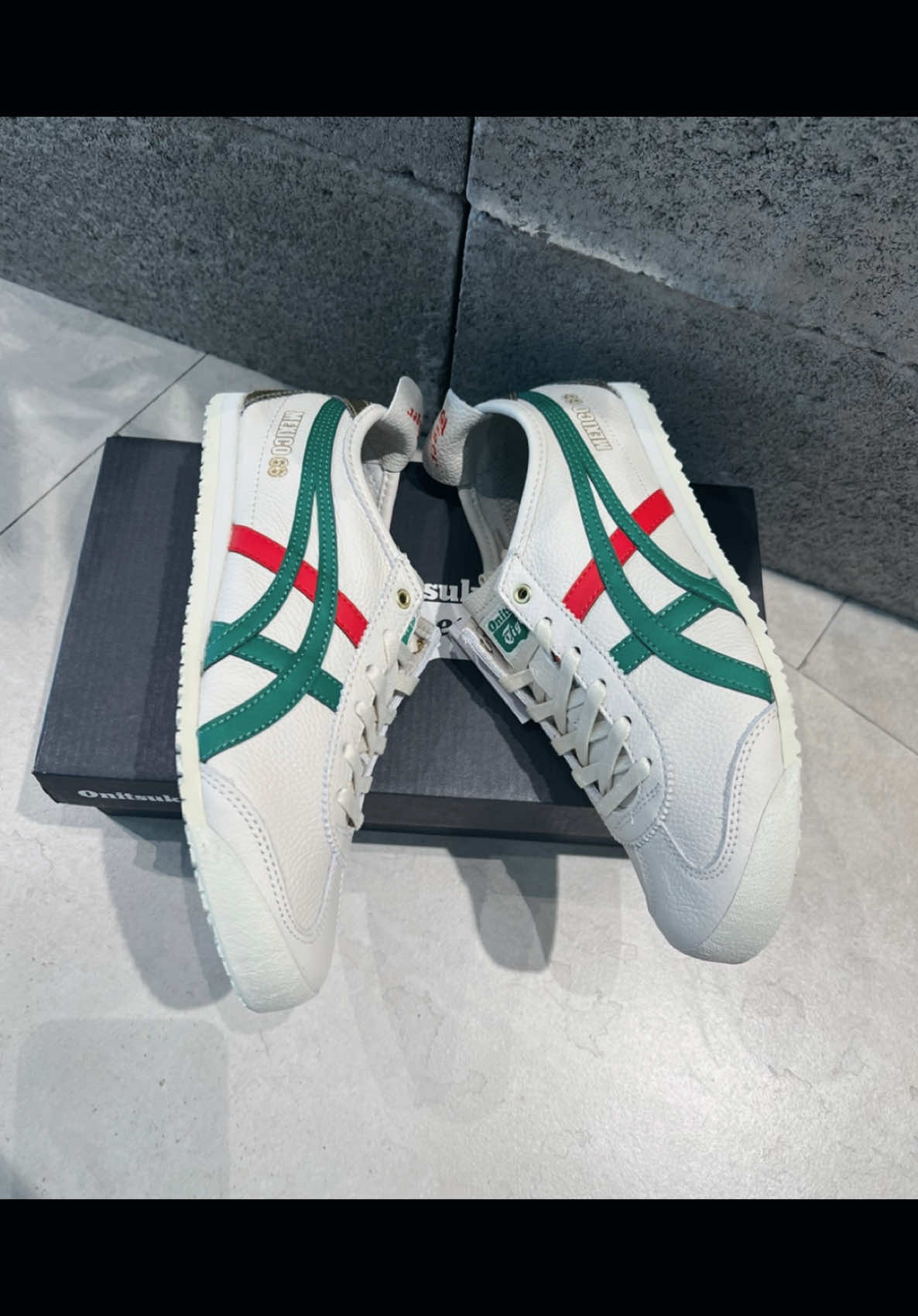 Onitsuka Tiger - MEXICO 66 #onitsukatiger #mexico66 #white #green #red #birchgreen #sneakers #xuhuong #hottrend 