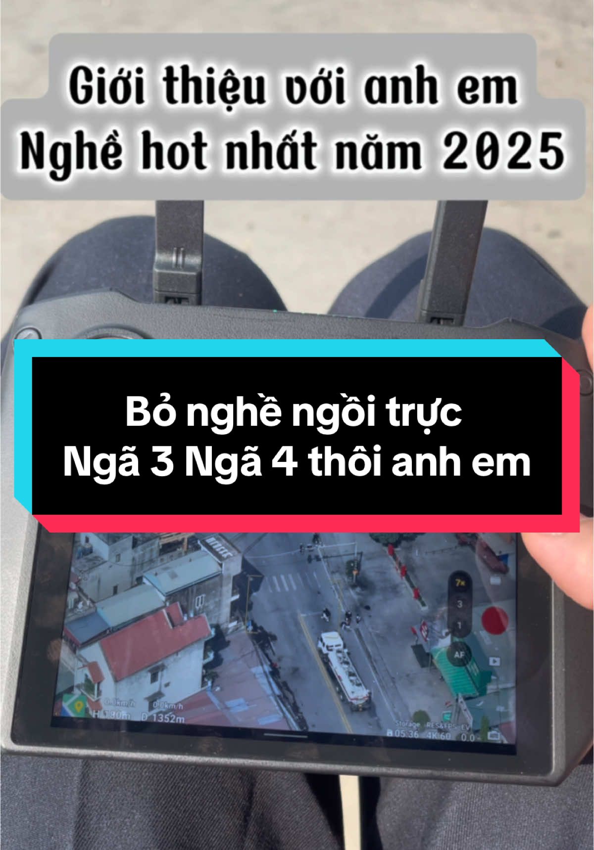 Nghề hot năm 2025 anh em ạ #fyp #flycam 