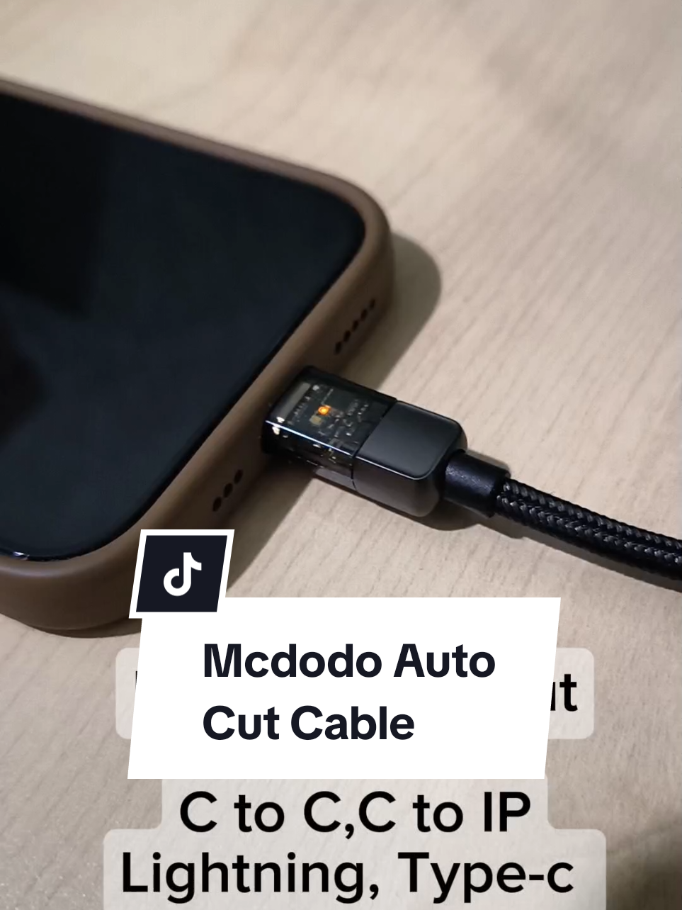 #cable #mcdodo #autocut #fastcharge #oneyearwarranty #tiktoktech #welcome #to #join #creator #affiliate #video #wholesale #pemborong 