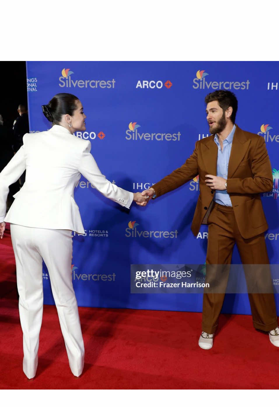 a MAN 🔥 #andrewgarfield #selenagomez 