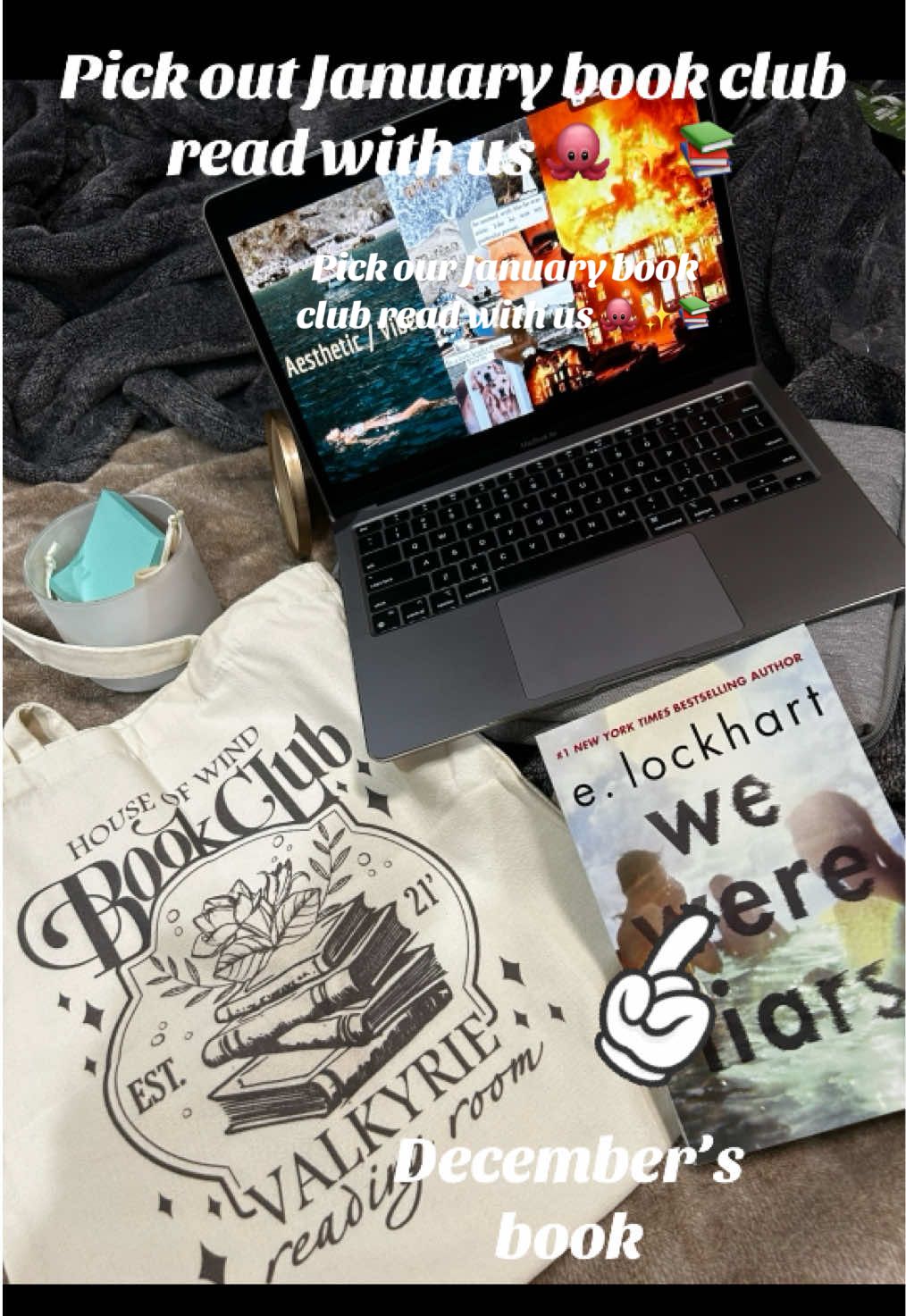 Pick our January book with us by narrowing down selections we are NOT reading. First book club meeting was a success. Our first read in December was WE WERE LIARS by e Lockhart and we had a variety of opinions and perspectives. Can’t wait for the year to come! #bookclub #bookish #remarkablybrightcreatures #wewereliars #swfl 