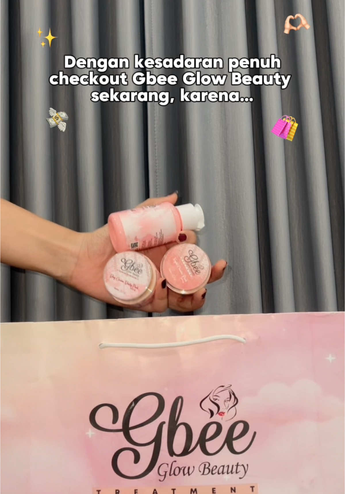 Langsung checkout sekarang ga sih?😋✨ #gbee #fyp #trend #viral #skincare #beauty #gbeeglowbeauty #promo 