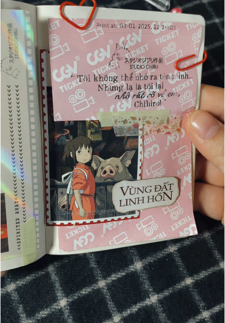 Passport của mình 💕 #chihiro #haku #spiritedaway #ghibli #vungdatlinhhon #healing #fyp 