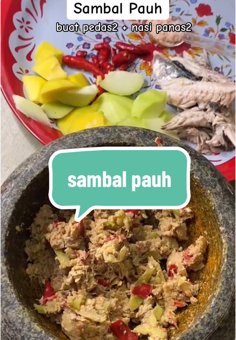 masam masin pedas ckup rasa🤤 #sambalpauh #sambalikanpauh #sambalpelam #kerabu #kelantan #makankampung #laukkampung #MYFoodie #Foodie #food #myfoodies #tiktokfood #tiktokfoodie #viralfood #resepi #Recipe #makananviral 