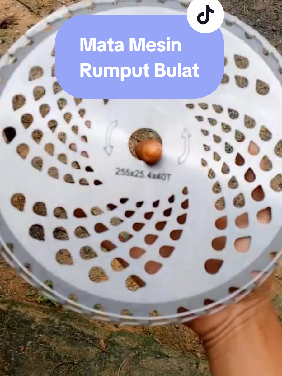 Mata Mesin Rumput Bulat.Grass Cutter Round Blade #matamesinrumput #matamesinrumputbulat #mesinrumput #fyp 