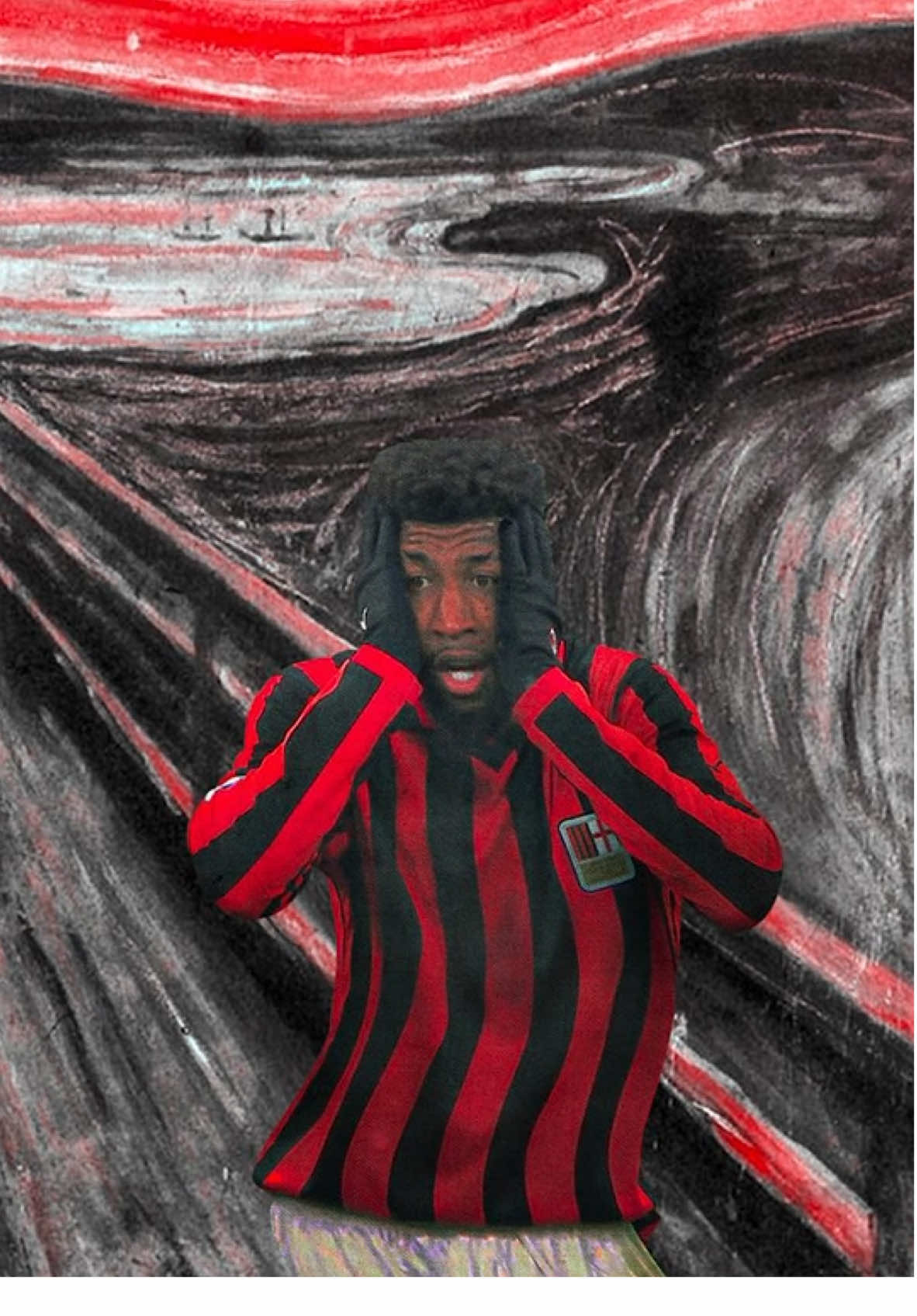 😱❤️🖤🔥 #emerson #royal 😍 #acmilan #supercoppa #juventusmilan #tiktokcalcio #tiktokfootball 