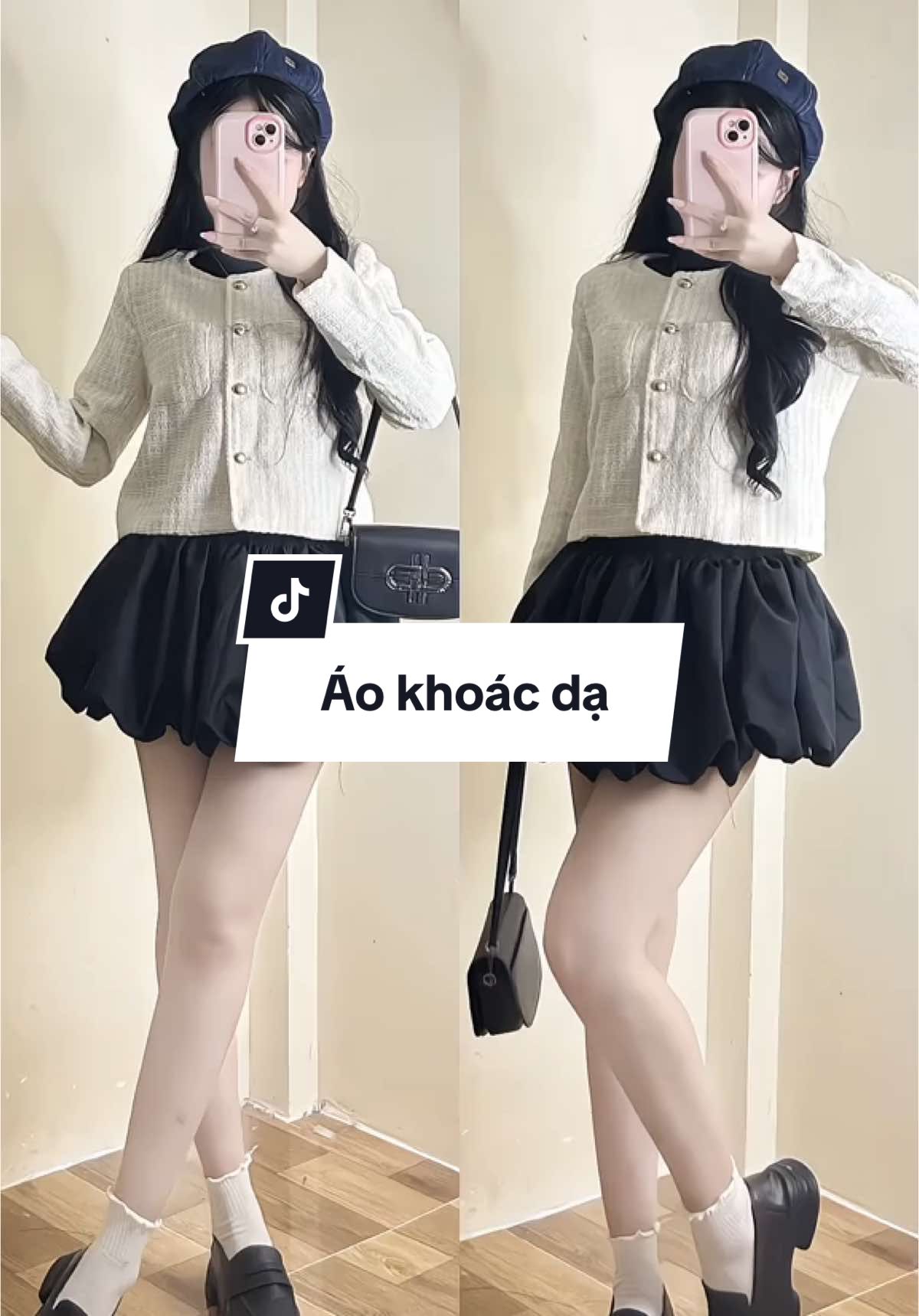 Wa la xinh#reviewquanao #aokhoac #aokhoacda #aoxinh #outfit #goclamdep #xuhuongtiktok #virall 