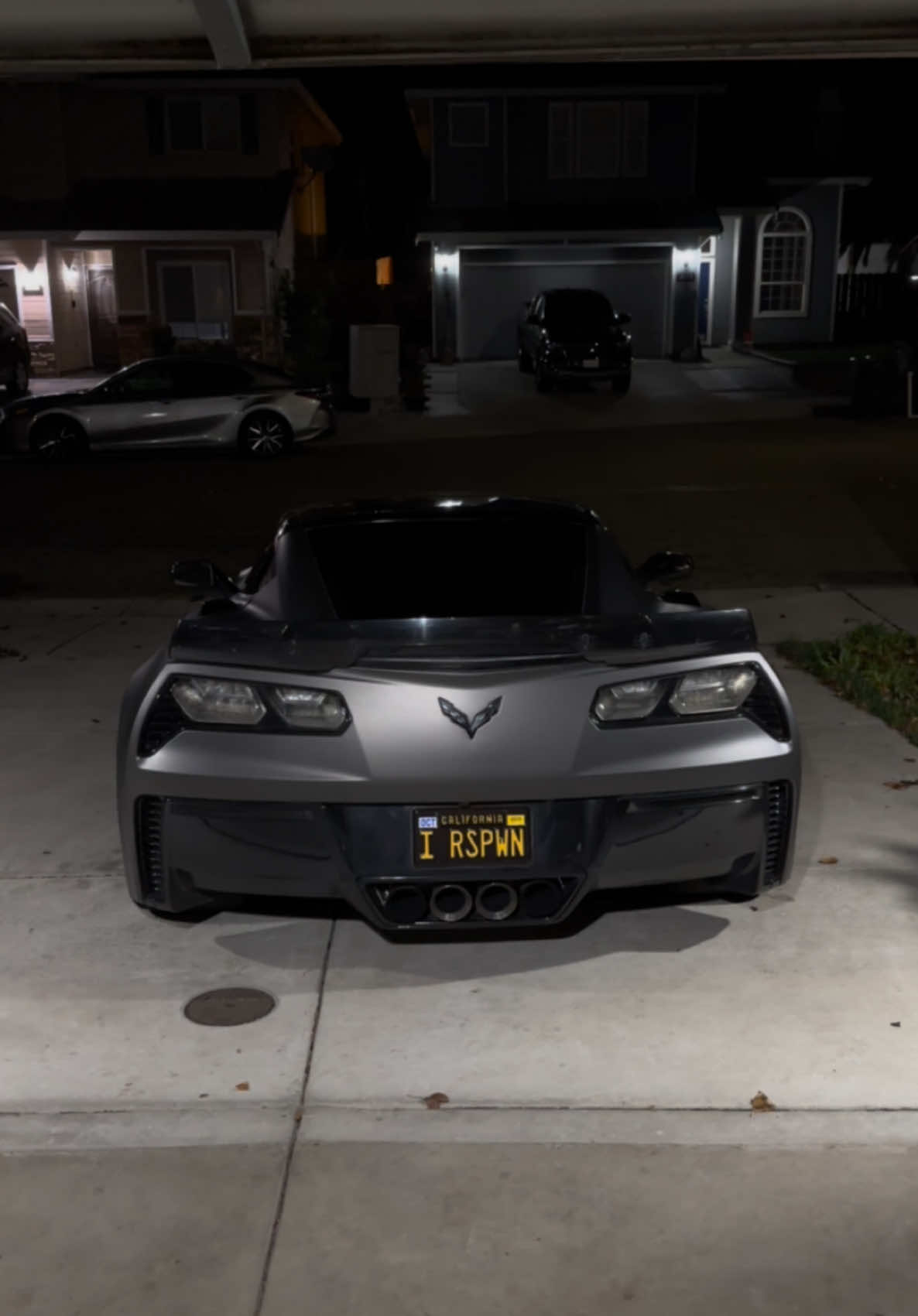 Press X to Respawn #z06 #corvette #fyp #sad #night #batman #cars #capcut 