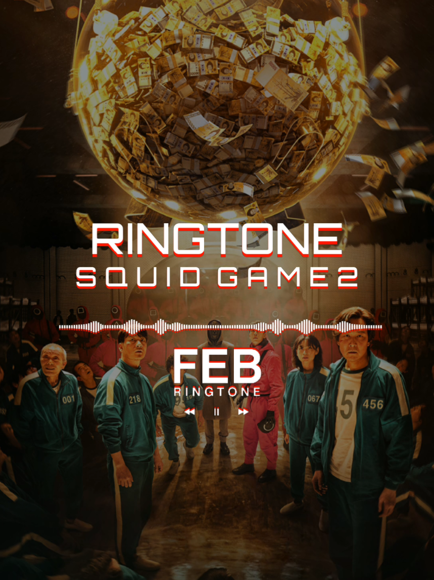 Squid Game Ringtone #ringtone #squidgame2 #netflix  #squidgamenetflix #febringtone #ringtonesong 