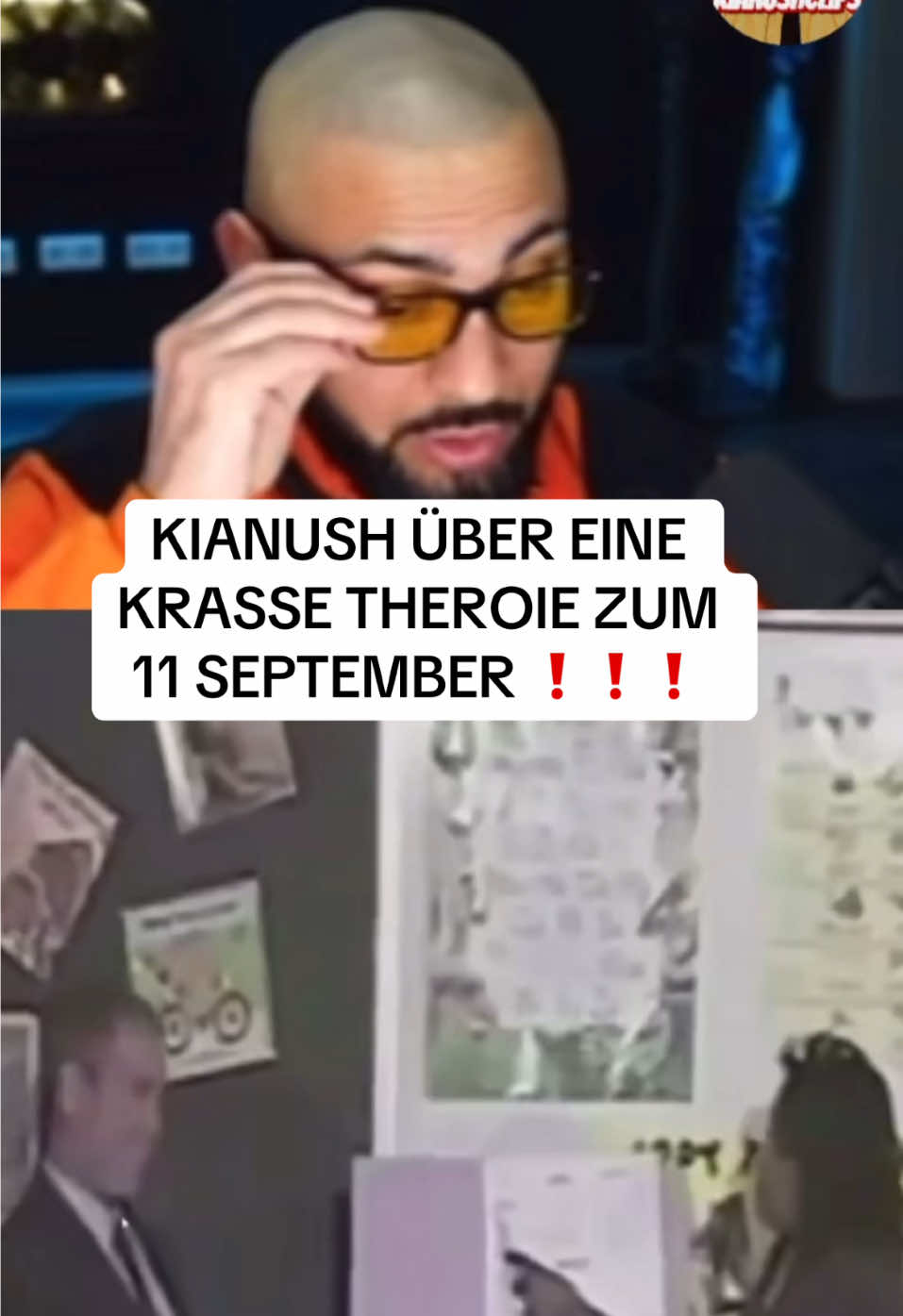 Kianush redet über eine krasse Theorie bezüglich 11 September 🫨❗️ #kianush #elfterseptemper #911  #theroie #verschwörungstheorien #fj #fjp 