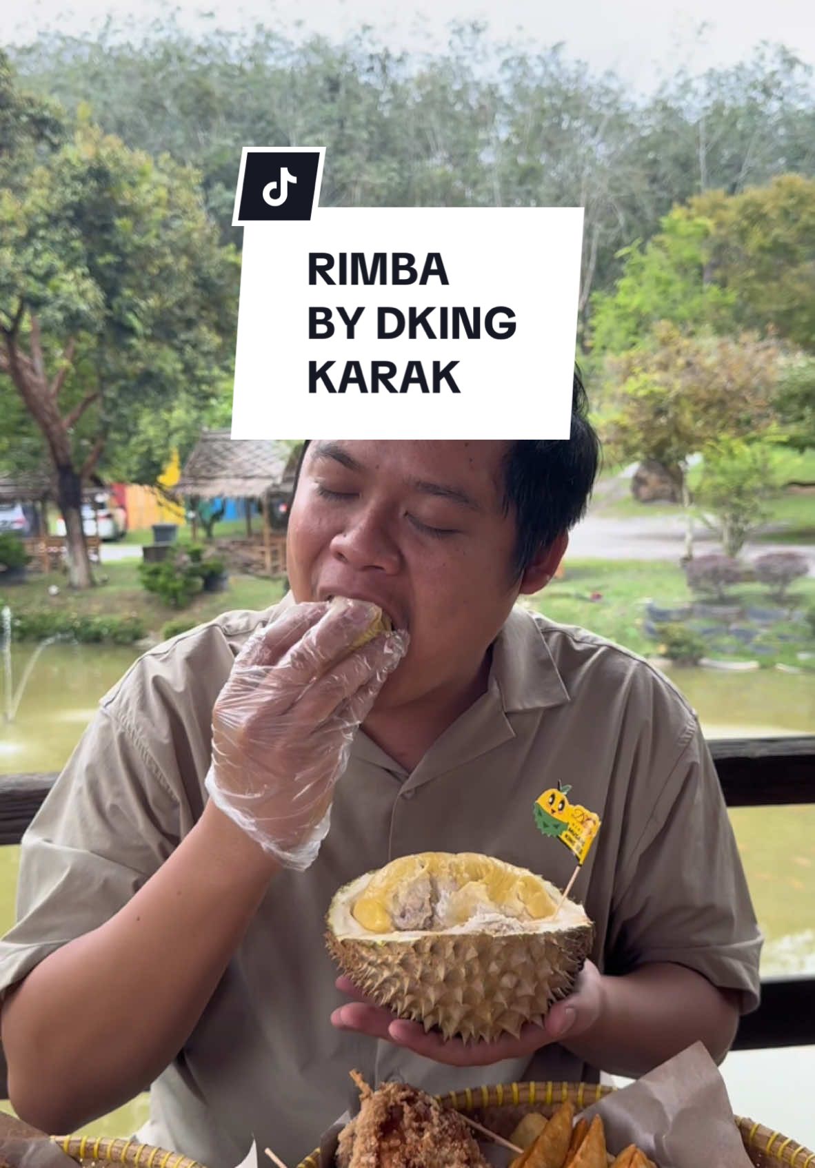 PORT MAKAN BEST SAMBIL HEALING HEALING TEPI HIGHWAY KARAK JE! DURIAN DIA FRESH DARI KEBUN TAU! @Dking MYS  📍 Rimba By Dking Lot 15724, Karak Expy,  28600 Bentong, Pahang ⏱️10.30pagi-10.00malam #rimbabydking #karak #durian #patintempoyak #musangking #attraction #Foodie #fyp