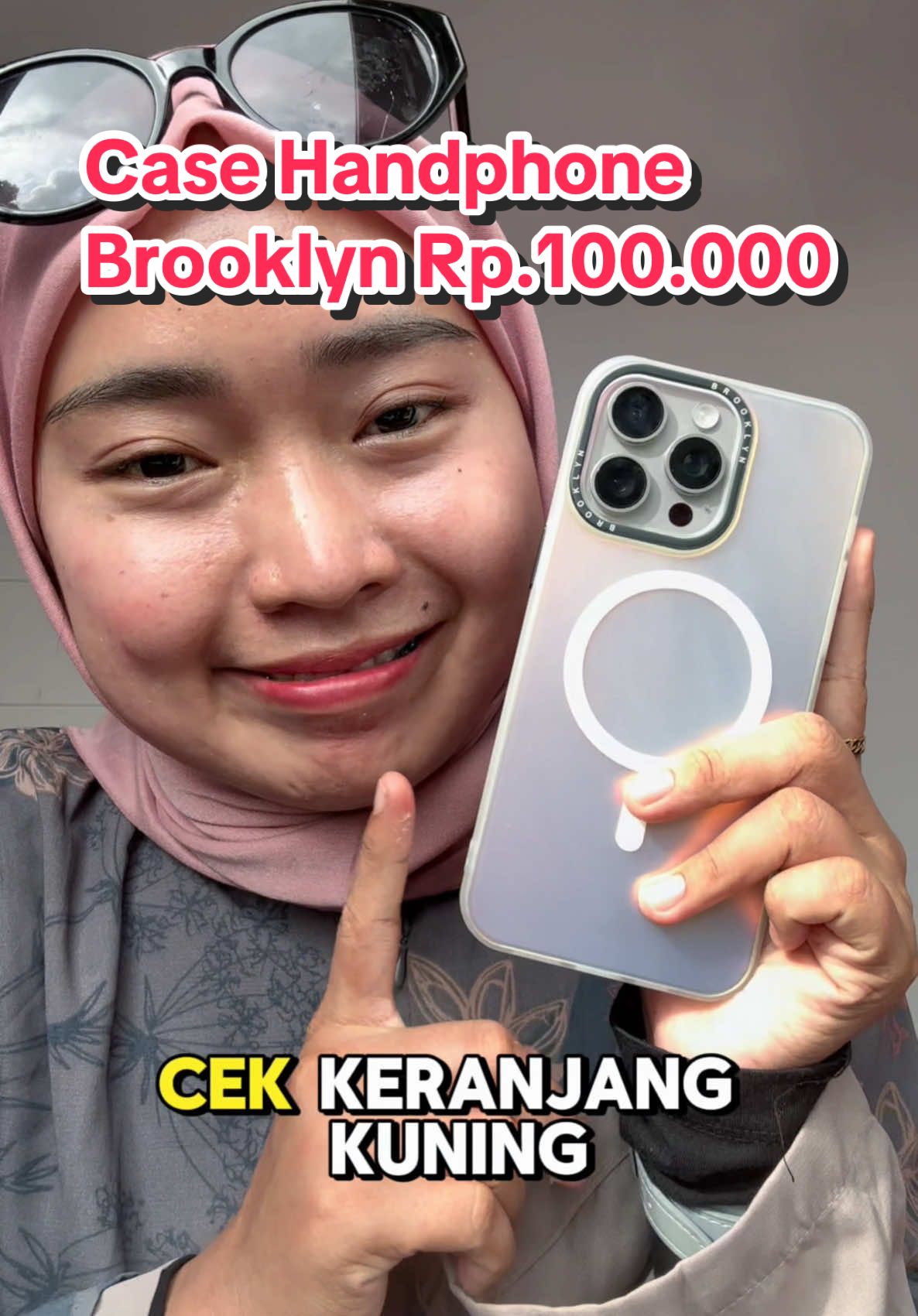 Rekomendasi Case hp murah dan awet banget, cinta banget sama Brooklyn🥰🫶 #jalanjalanasrinda #percobaanasrinda 