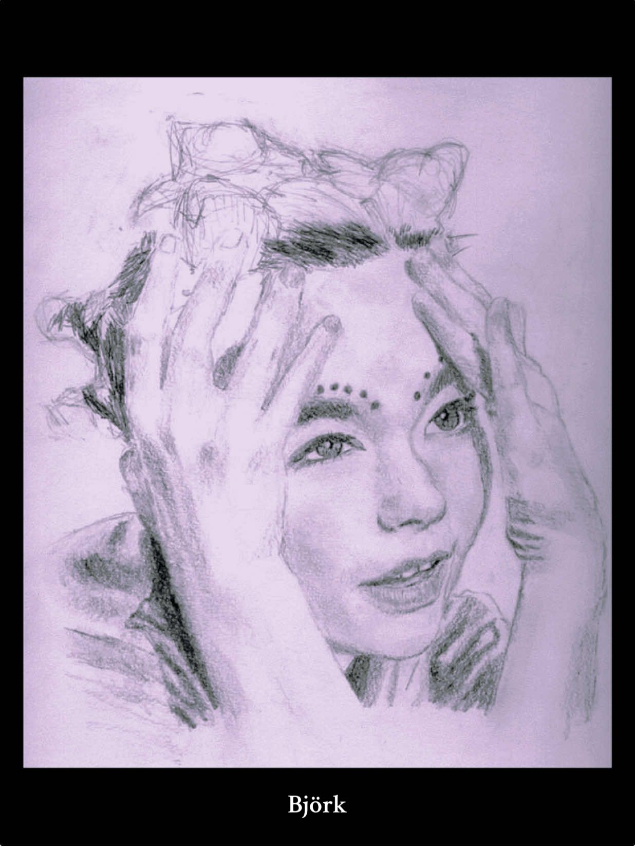 Björk, artist of artists. An Icelandic geyzer of imagination, inspiration, art, beauty, passion, elegance. Thank you for your gifts to my soul. #bjorktok #bjork #drawing #iceland #artwork #drawing #fanart #arttiktok