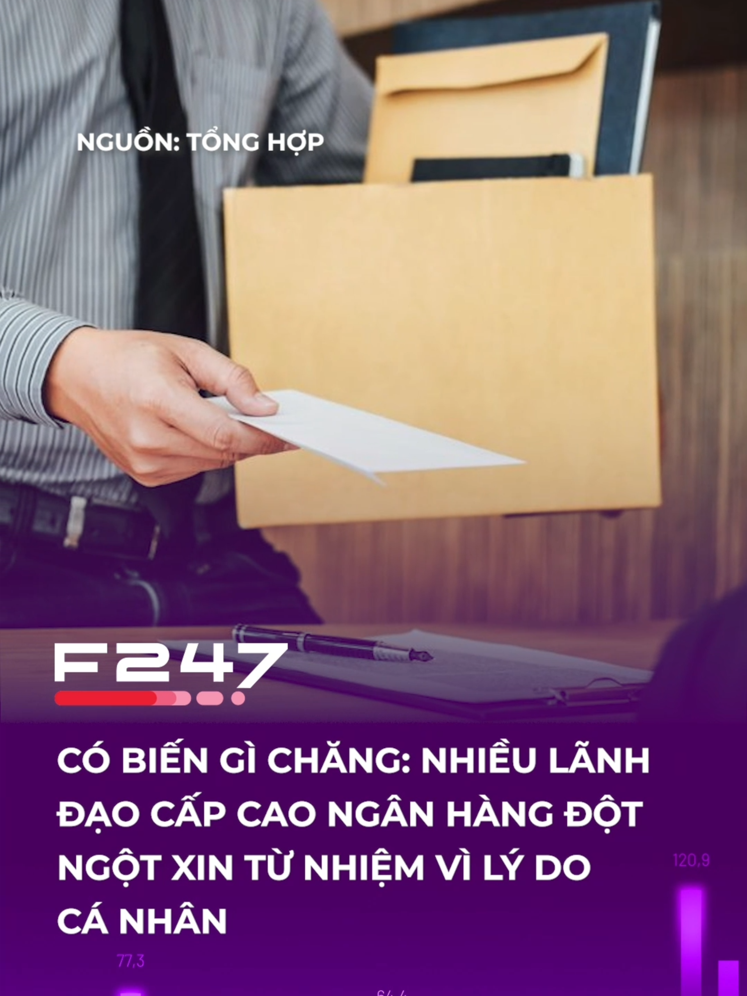 Các lãnh đạo cấp cao của nhiều ngân hàng đồng loạt xin từ chức #f247 #tiktoknews #fyp