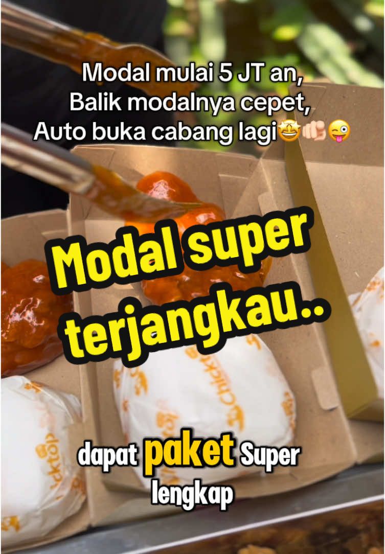 Usaha sampingan yang super oke🤩 #chicktop #chicken #idejualan #ayamcelup #kemitraanmurah #paketusahamurah #trending #xyabca #idejualanmodalkecil #jualanlaris #ayam #masukberanda #ayamcelupviral #resolusi2025 #2digit 