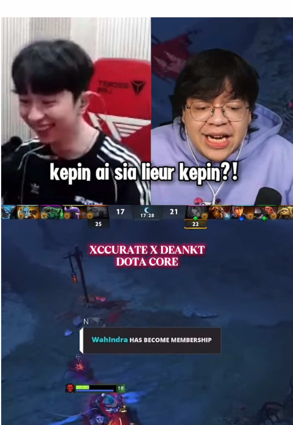 duo maut dota xccurate x deankt😭 @xccurate #xccurate #deankt #dota2 #kevinsusanto