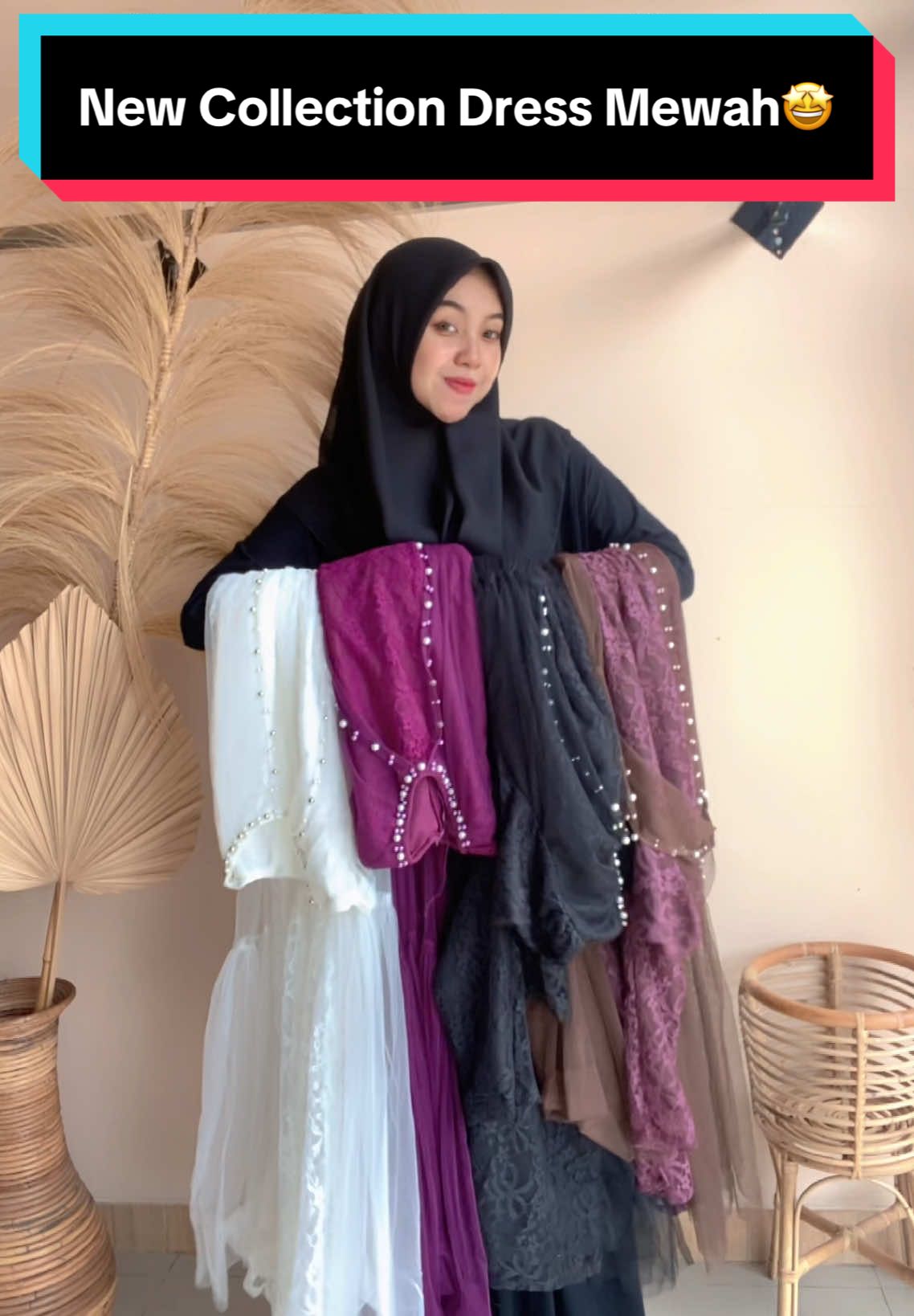 Asli kalo dipake bikin elegan dan tinggi🤩✨ #dress #dresslebaran #dressmewah #dresskekinian #dressviral #dressmurah #outfitlebaran #lebaran #lebaran2025 #fyp #fypシ 