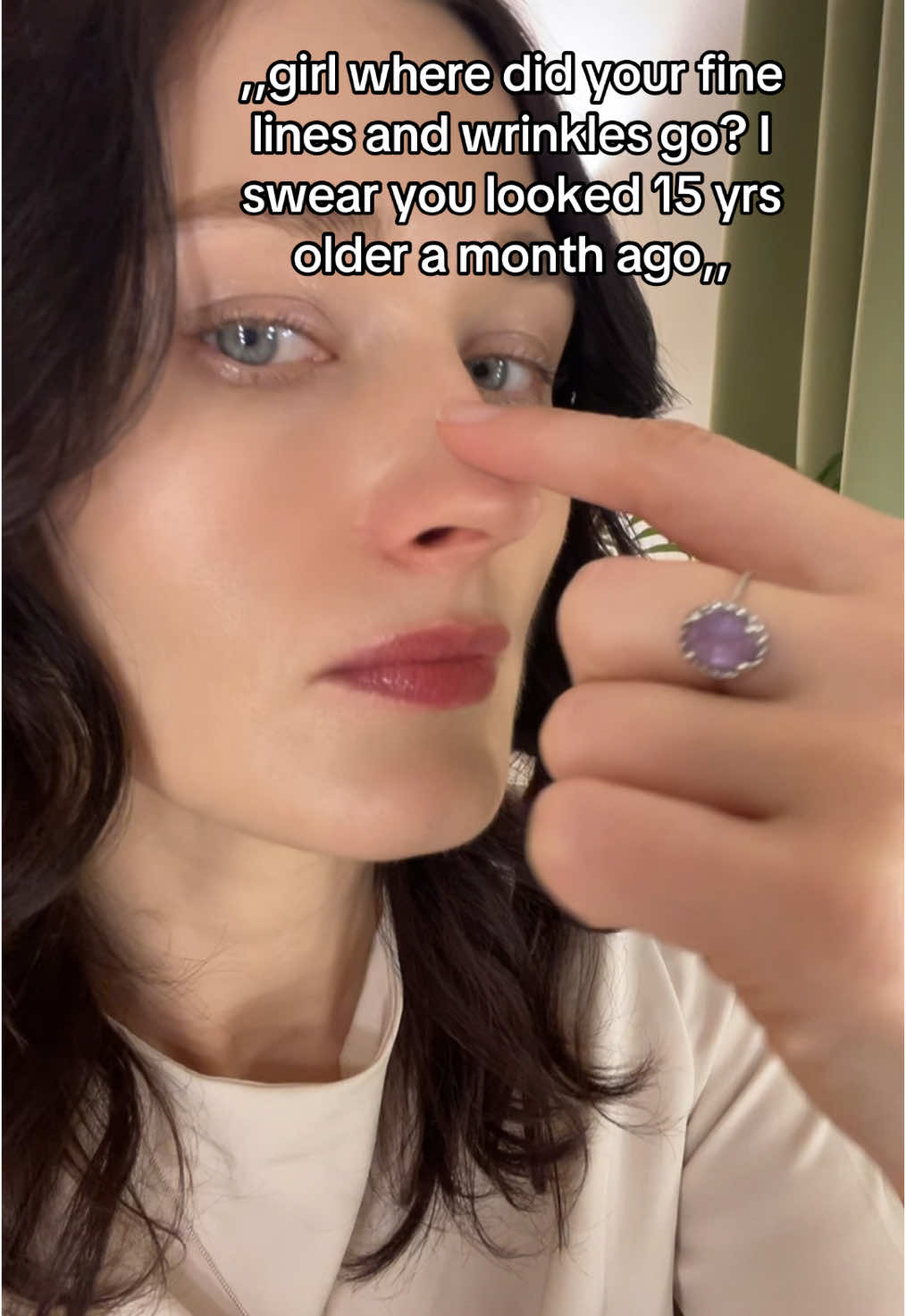 A month ago I met my best skincare friend 😎 #wrinkles #botox #antiaging 