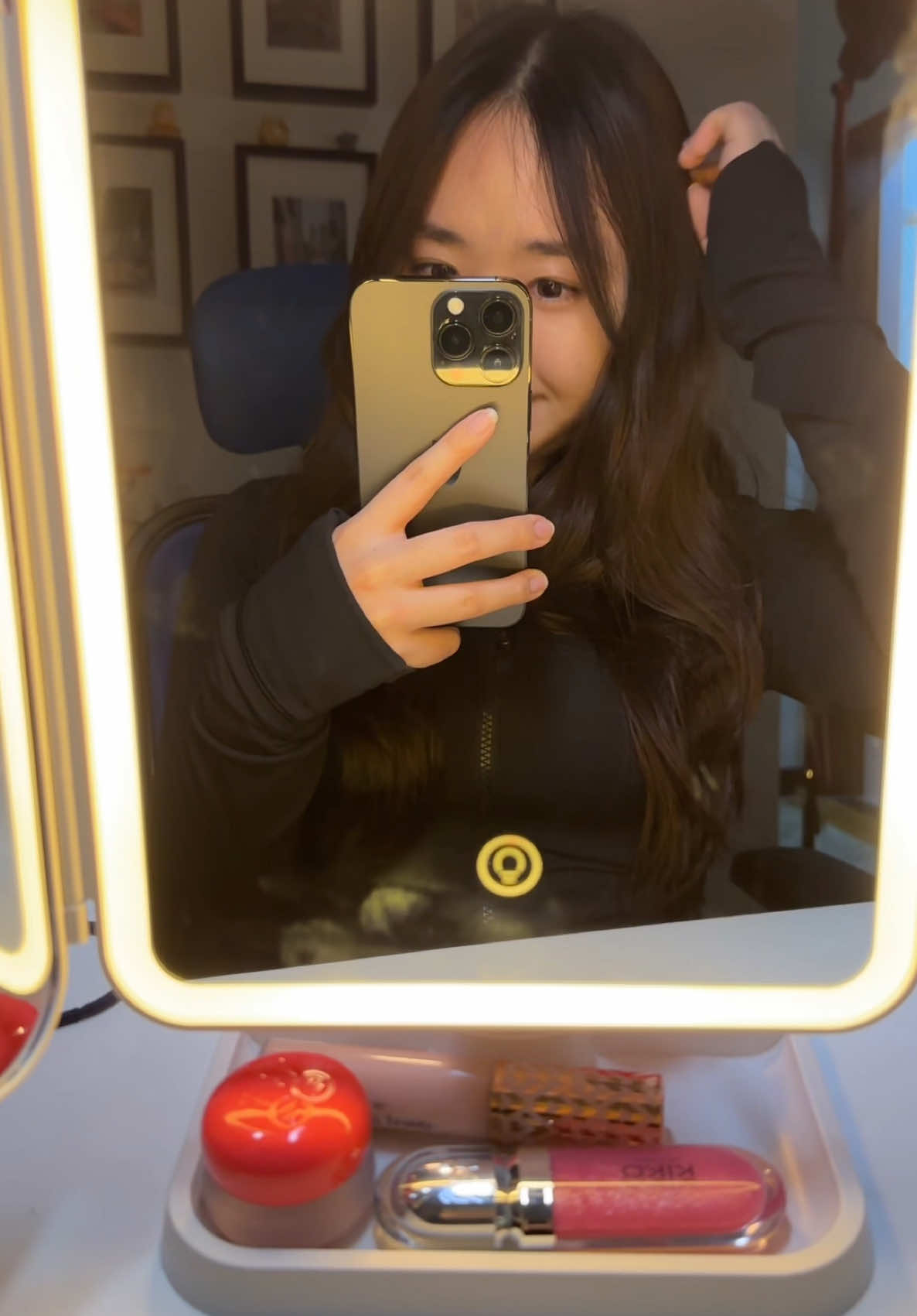 prettiest mirrorr (⁎⁍̴̛ᴗ⁍̴̛⁎) check this out from the tiktok linkk❣️ #TikTokShop #getyoursnow 