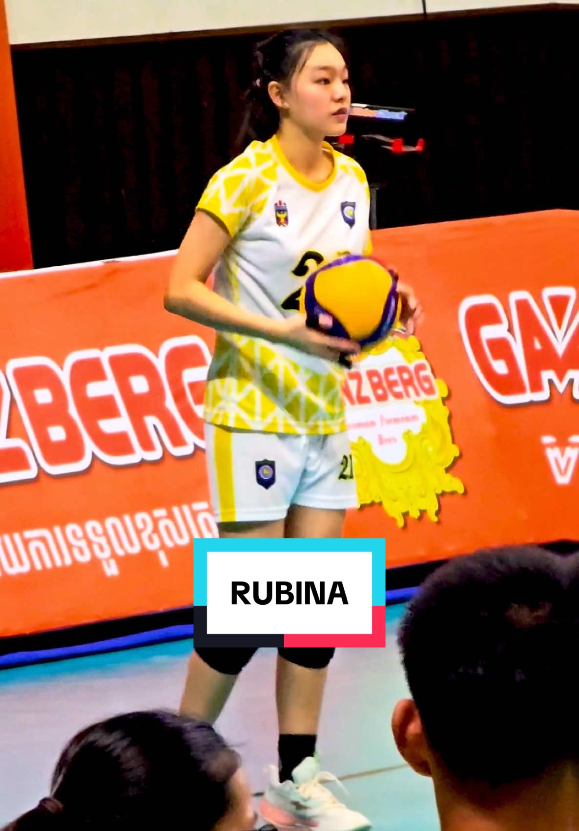 Fan Rubina លេខ 21 ហើយ 🥰😆 #rubina #cambodia 