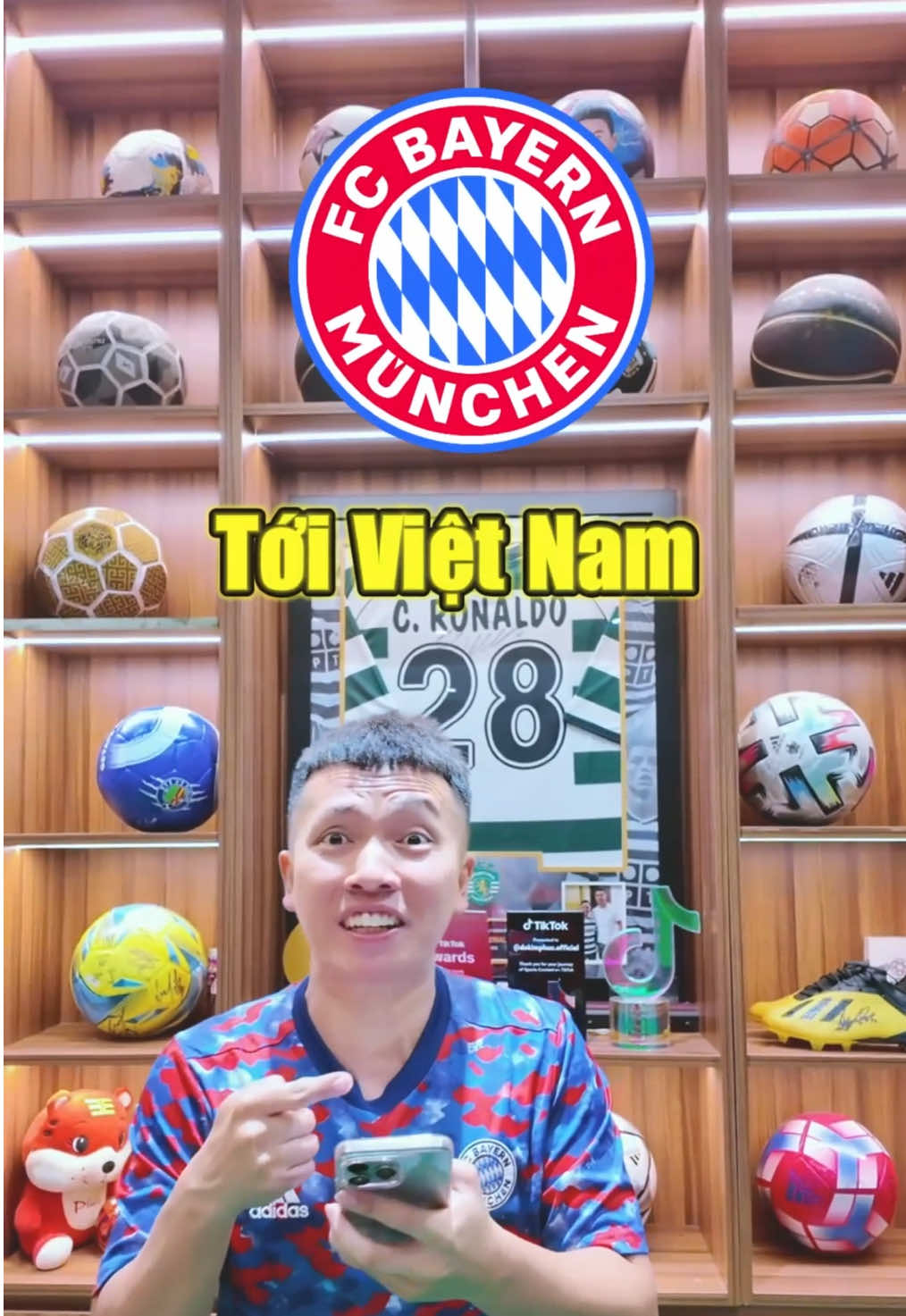 Uầy mọi người ơiii @FC Bayern tới Việt Nam , Phúc phải đi HCM xemm liền thuiii  #TigerBalmVietnam #TigerBalmPlaster #Nothinghurtswhenyouwin #Dokimphuc #SportsOnTiktok 